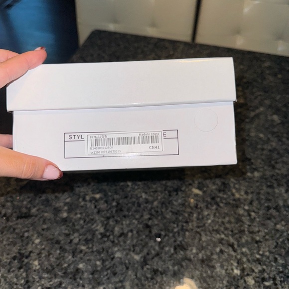 Women Platform Pyramid Heeled Sandals, Elegant Open Toe Ankle Strap Sandals - Picture 4 of 4